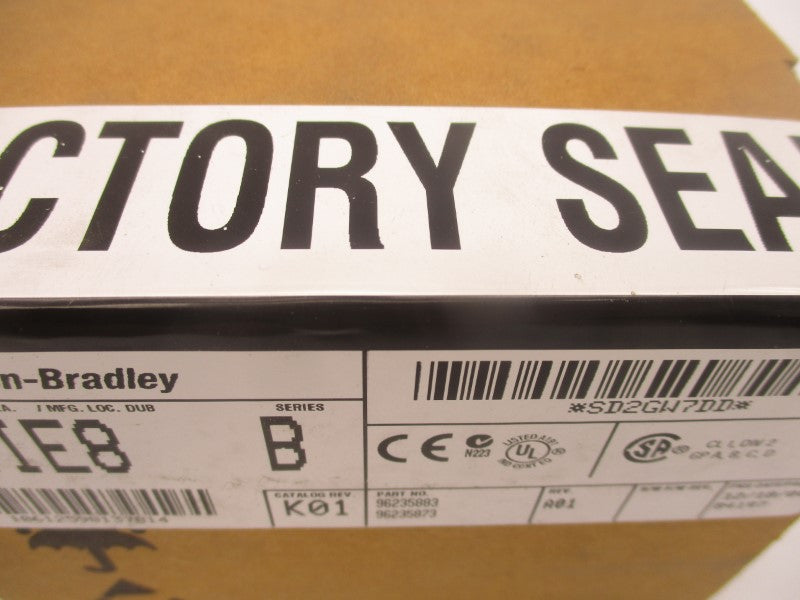 ALLEN BRADLEY 1794-IE8 SER. B DATE: 2000 REV. A01 NSFS