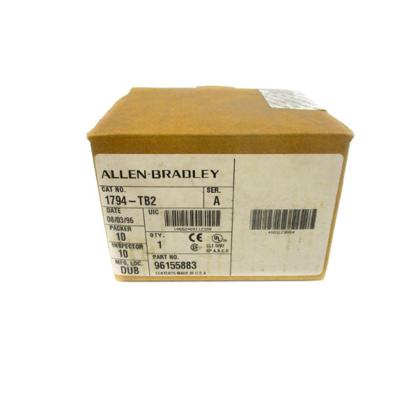 ALLEN BRADLEY 1794-TB2 SER. A DATE: 1996 NSFS