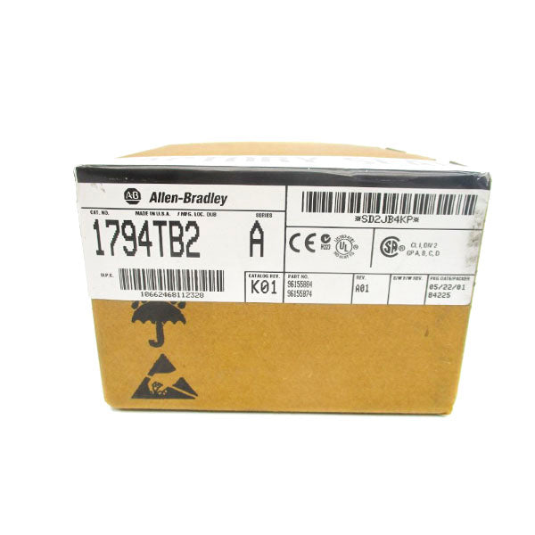 ALLEN BRADLEY 1794-TB2 SER. A DATE: 2001 REV. 01 NSFS