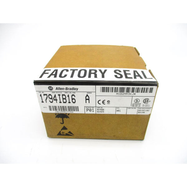 ALLEN BRADLEY 1794IB16 SER. A REV. A01 DATE: 2002 NSFS