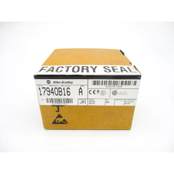 ALLEN BRADLEY 1794OB16 SER. A REV. A01 DATE: 2001 NSFS