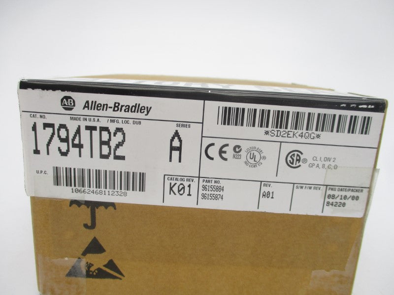 ALLEN BRADLEY 1794TB2 SER. A REV. A01 DATE: 2000 NSFS