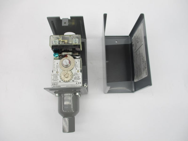 ALLEN BRADLEY 836-C7A SER. A 24-600V 4-150PSI (BR/WH) NSMP
