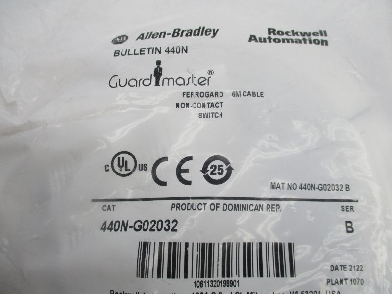 ALLEN BRADLEY 440N-G02032 SER. B NSMP