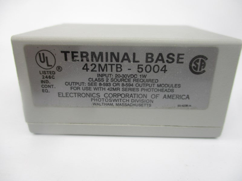 ELECTRONICS CORPORATION 42MTB-5004 20-30VDC NSMP