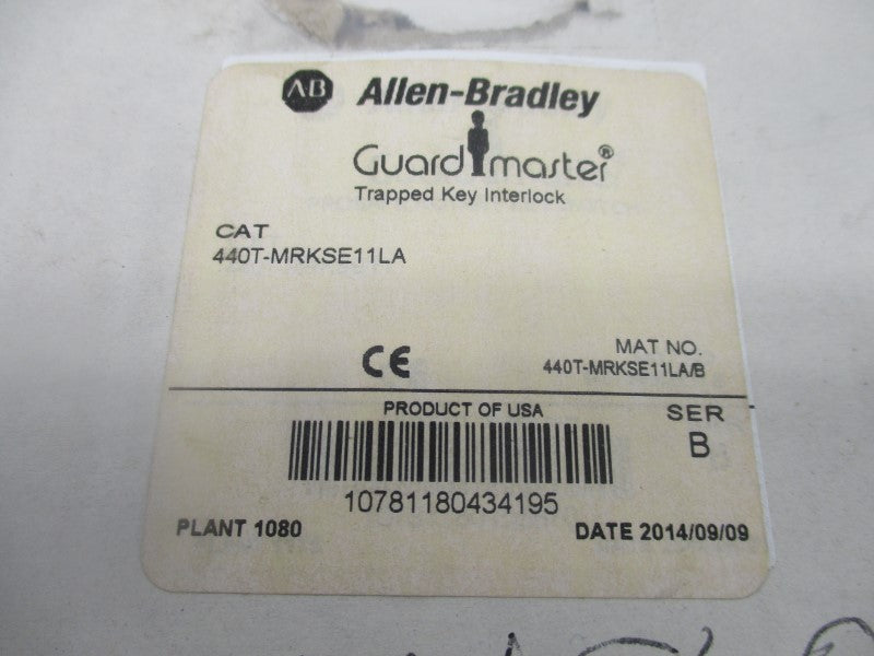 ALLEN BRADLEY 440T-MRKSE11LA SER. B (NO KEY) (WH) NSMP