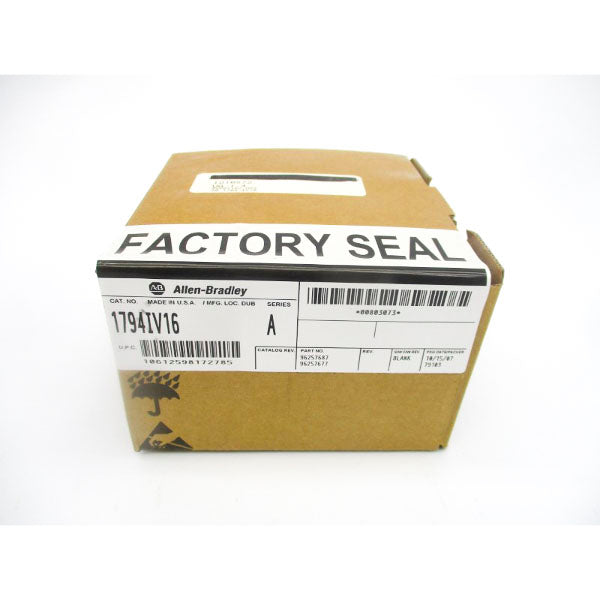 ALLEN BRADLEY 1794IV16 SER. A DATE: 2007 NSFS
