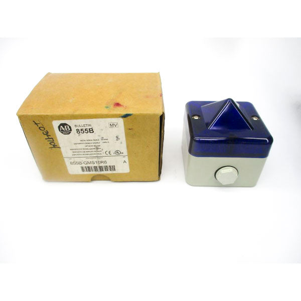 ALLEN BRADLEY 855B-GMS10R6 SER. A 110VAC (BR/WH) NSMP