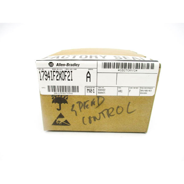 ALLEN BRADLEY 1794IF2X0F2I SER. A F/W F DATE: 2003 REV. A01 NSFS