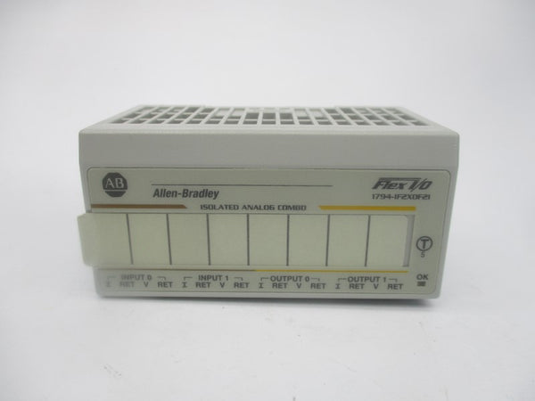 ALLEN BRADLEY 1794-IF2X0F2I SER. A F/W F 24VDC REV. A01 NSMP