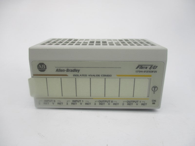 ALLEN BRADLEY 1794-IF2X0F2I SER. A F/W F 24VDC REV. A01 NSMP