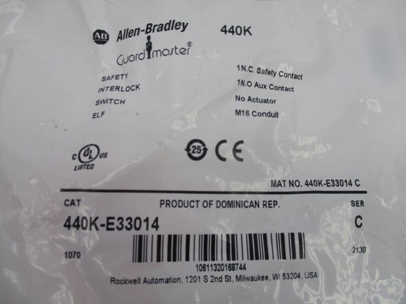 ALLEN BRADLEY 440K-E33014 SER. C NSMP