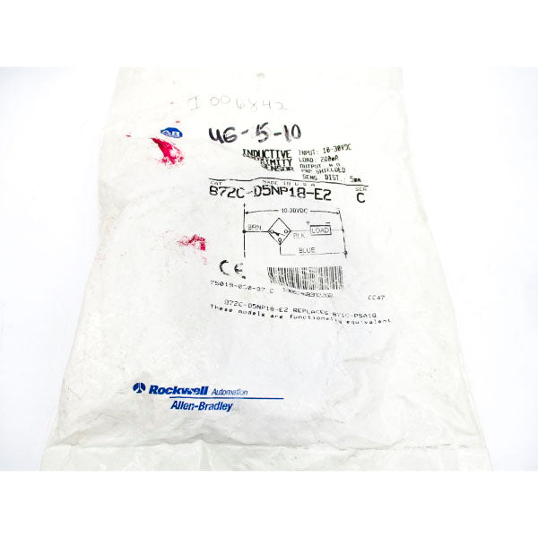 ALLEN BRADLEY 872C-D5NP18-E2 SER. C 10-30VDC NSMP