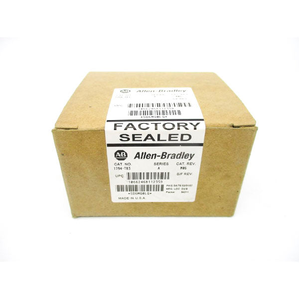 ALLEN BRADLEY 1794-TB3 SER. A DATE: 2007 (BR/WH) NSFS