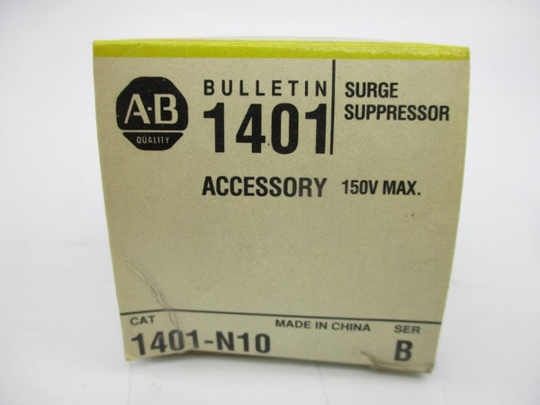ALLEN BRADLEY 1401-N10 SER. B 150VAC (BK/GD) NSMP