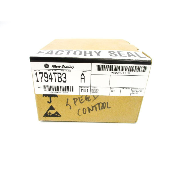 ALLEN BRADLEY 1794-TB3 SER. A DATE: 2003 REV. A01 NSFS