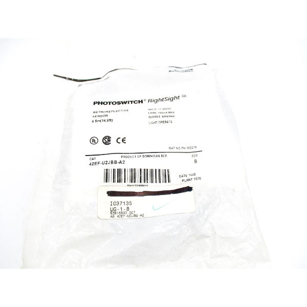 ALLEN BRADLEY 42EF-U2JBB-A2 SER. B 11-30VDC NSMP