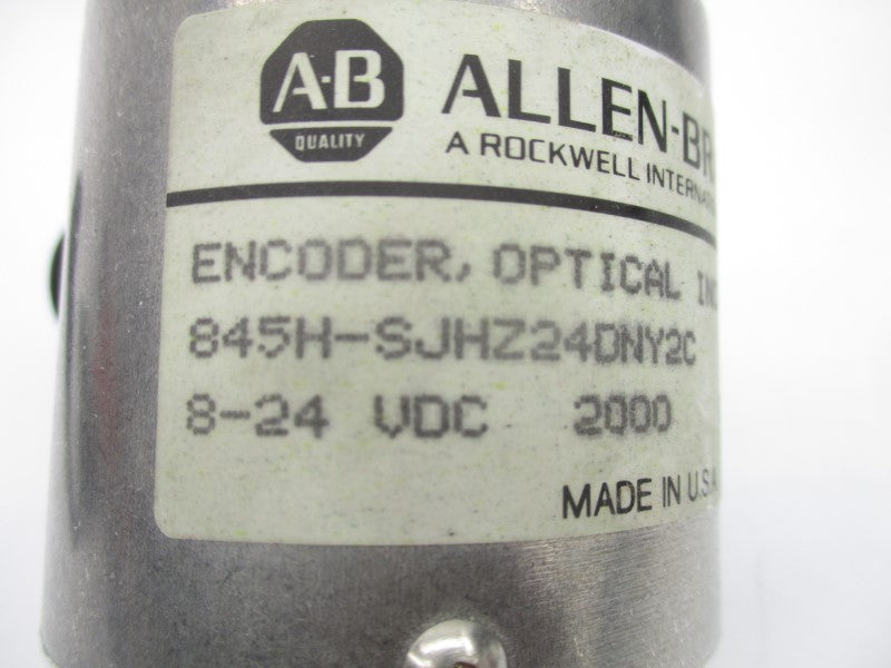 ALLEN BRADLEY 845H-SJHZ24DNY2C SER. B 8-24VDC (BR/WH) NSMP