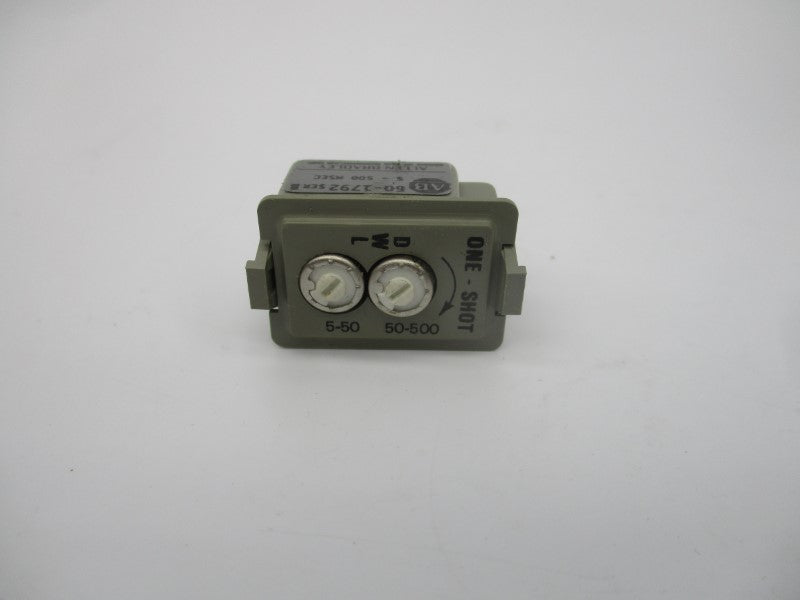 ALLEN BRADLEY 60-1792 SER. B 5-500S (BK/GD) NSMP