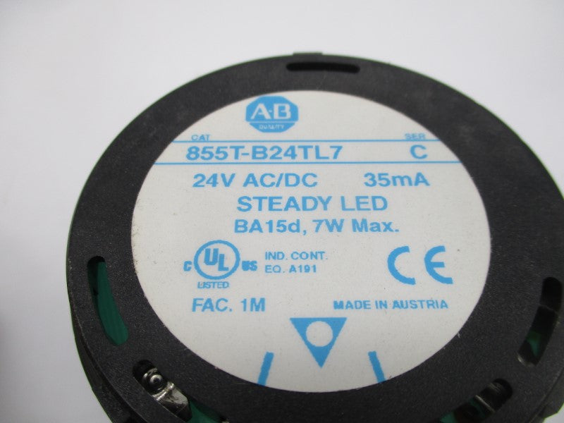 ALLEN BRADLEY 855T-B24TL7 SER. C 24VAC/DC NSNP