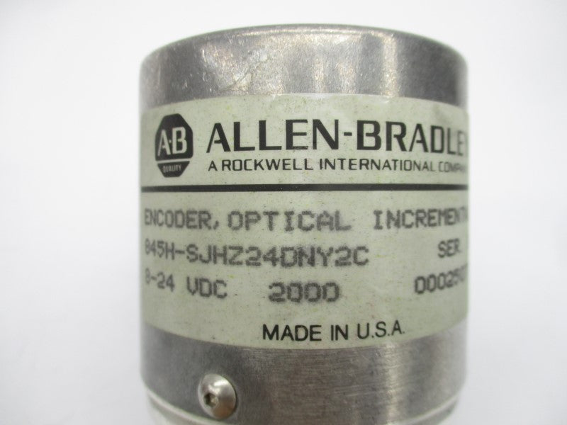 ALLEN BRADLEY 845H-SJHZ24DNY2C SER. B 8-24VDC UNMP
