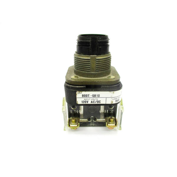 ALLEN BRADLEY 800T-QB10 SER. T 120VAC/DC (NO BULB) (AS PICTURED) NSNP