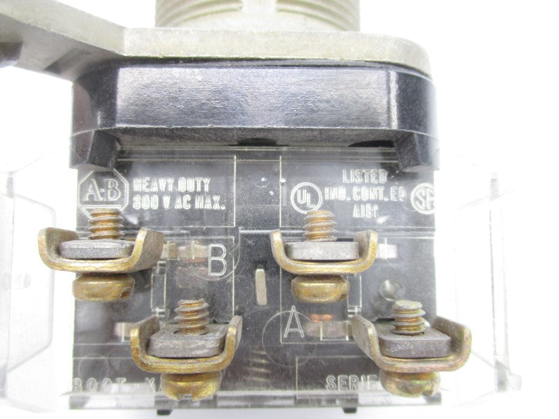 ALLEN BRADLEY 800T-A2P SER. N 600V NSNP