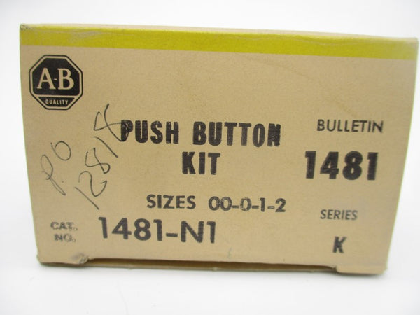 ALLEN BRADLEY 1481-N1 SER. K 600VAC (BK/GD) NSMP