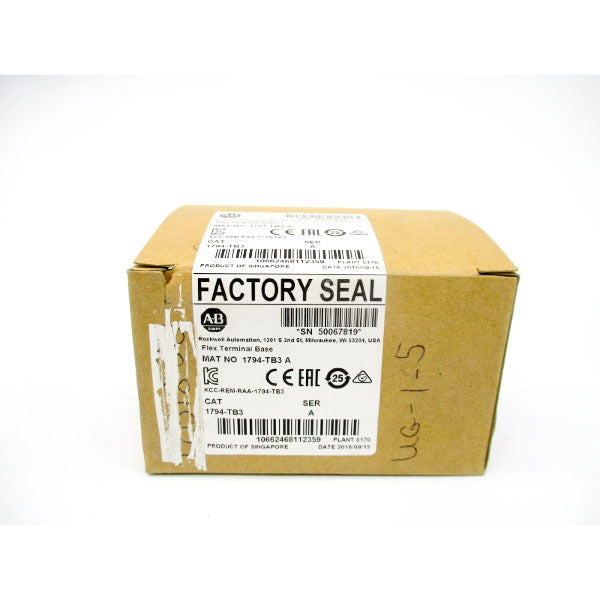 ALLEN BRADLEY 1794-TB3 SER. A DATE: 2016 NSFS