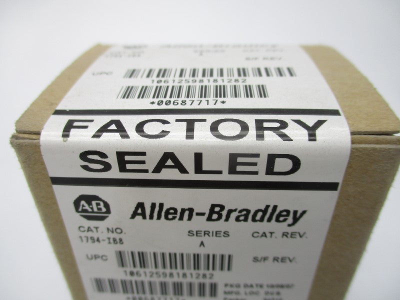 ALLEN BRADLEY 1794-IB8 SER. A DATE: 2007 NSFS