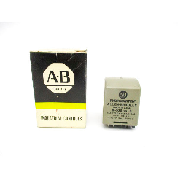 ALLEN BRADLEY 8-530 SER. B 120VAC 5A (BK/GD) NSMP