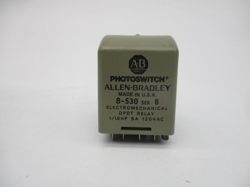 ALLEN BRADLEY 8-530 SER. B 120VAC 5A (BK/GD) NSMP