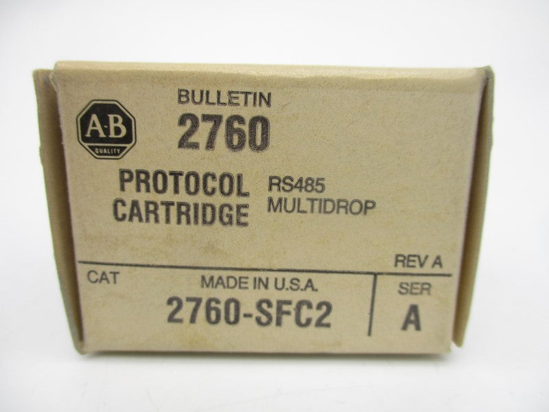 ALLEN BRADLEY 2760-SFC2 SER. A REV. A NSMP