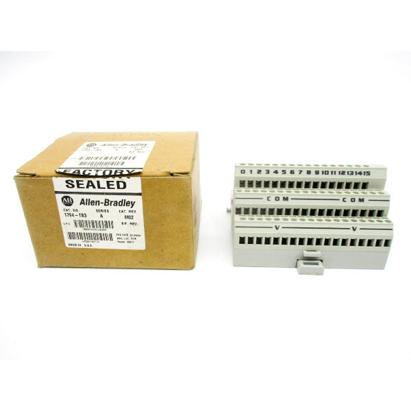 ALLEN BRADLEY 1794-TB3 SER. A 120VAC 10A REV. A01 NSMP
