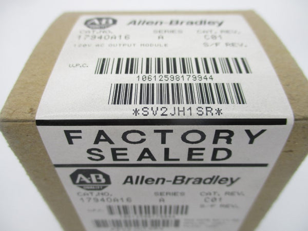 ALLEN BRADLEY 1794-OA16 SER. A DATE: 2005 REV. C01 NSFS