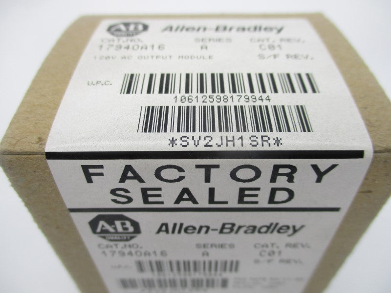 ALLEN BRADLEY 1794-OA16 SER. A DATE: 2005 REV. C01 NSFS