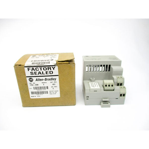 ALLEN BRADLEY 1794-ASB SER. E F/W E 24VDC REV. A01 NSMP