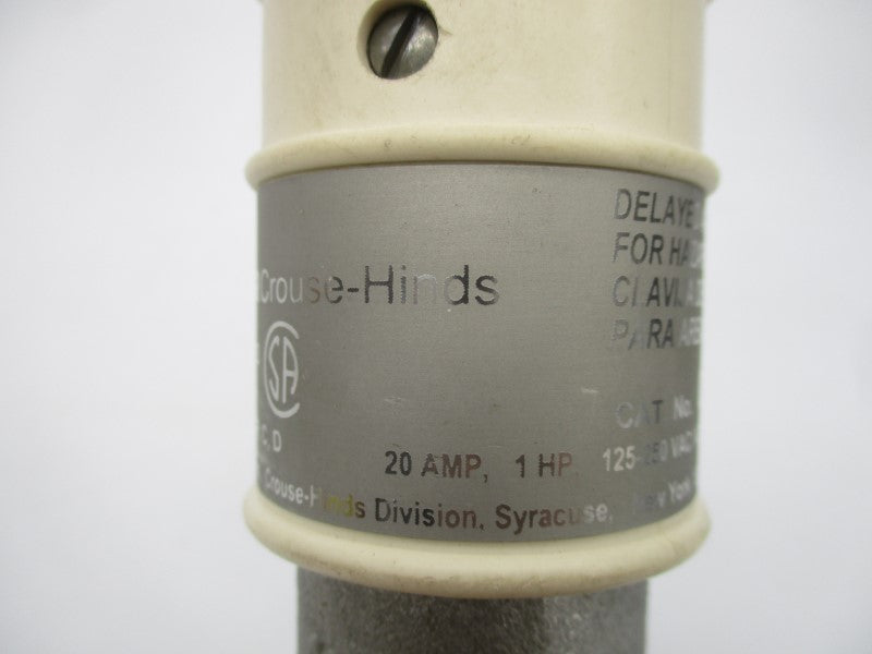 CROUSE HINDS CPP512 125-250VAC 20A NSNP