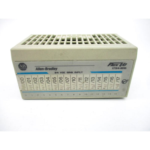ALLEN BRADLEY 1794-IB16 SER. A 10-31.2VDC REV. B01 UNMP