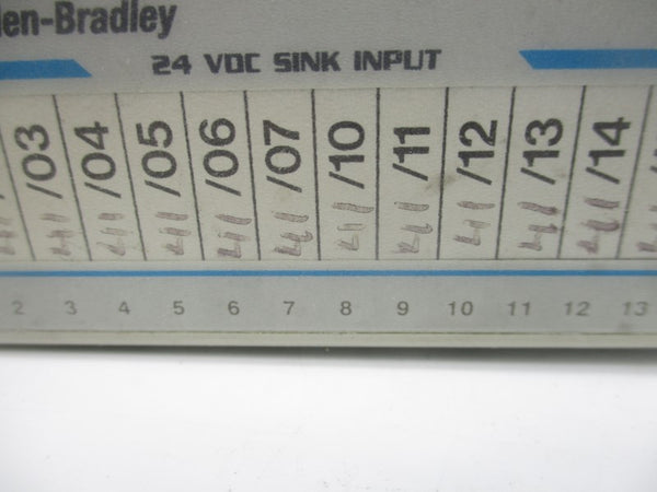 ALLEN BRADLEY 1794-IB16 SER. A 10-31.2VDC REV. B01 UNMP