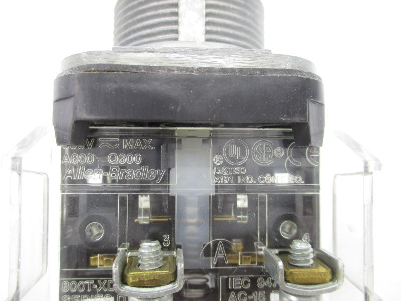 ALLEN BRADLEY 800T-A2A SER. T 600V (AS PICTURED) NSNP