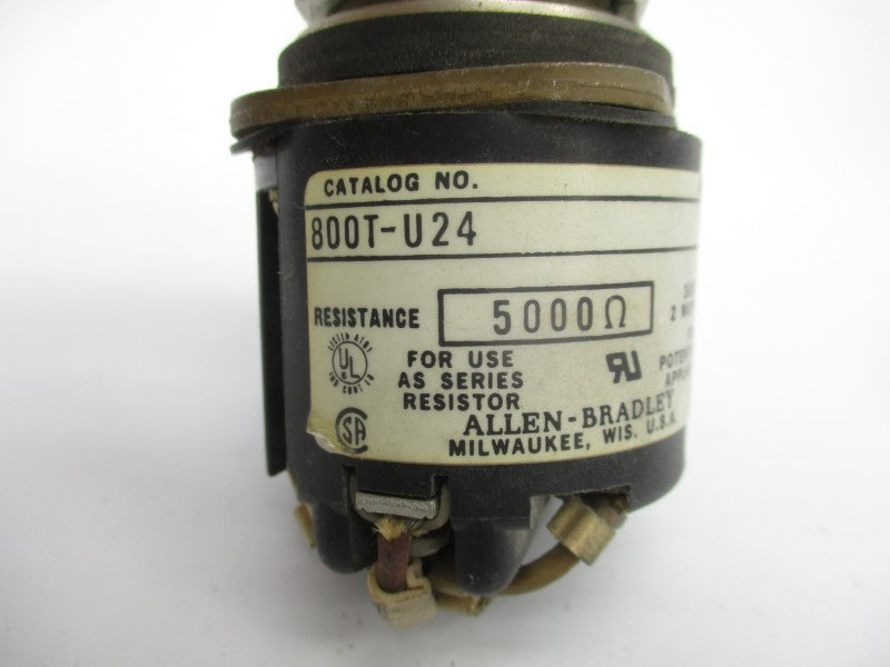 ALLEN BRADLEY 800T-U24 SER. P 300VAC UNMP