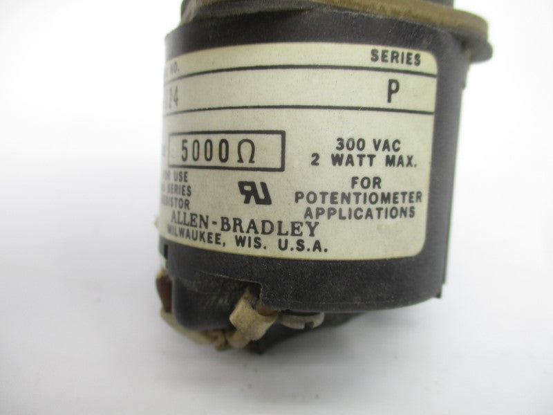 ALLEN BRADLEY 800T-U24 SER. P 300VAC UNMP