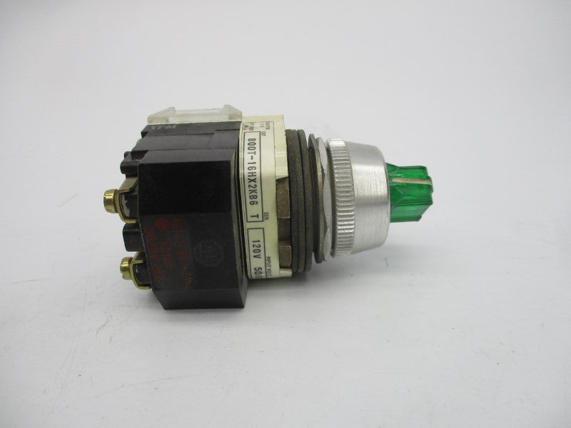 ALLEN BRADLEY 800T-16HX2KB6 SER. T 120V NSNP