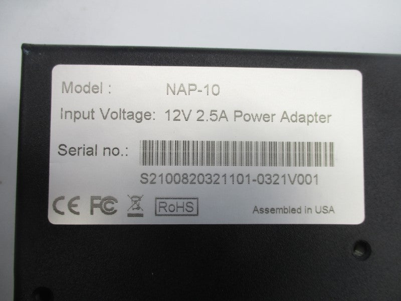 DISPLAY MODULE NAP-10 12V 2.5A NSNP