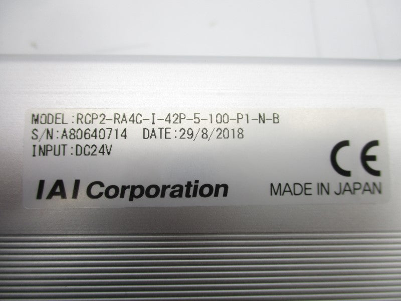 IAI RCP2-RA4C-I-42P-5-100-P1-N-B 24VDC NSNP