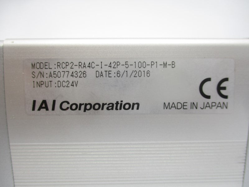 IAI RCP2-RA4C-I-42P-5-100-P1-M-B 24VDC NSNP