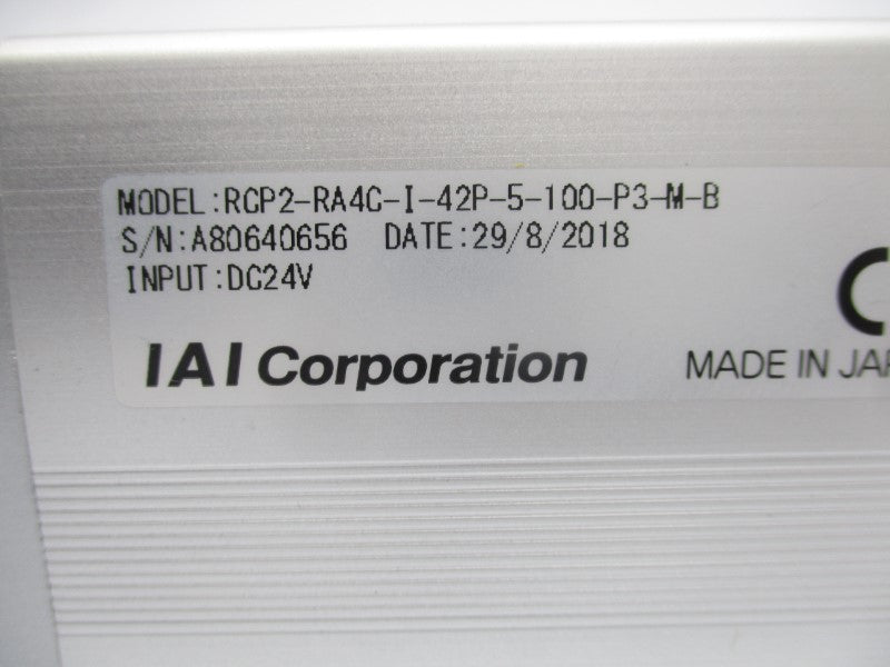 IAI RCP2-RA4C-I-42P-5-100-P3-M-B 24VDC NSNP