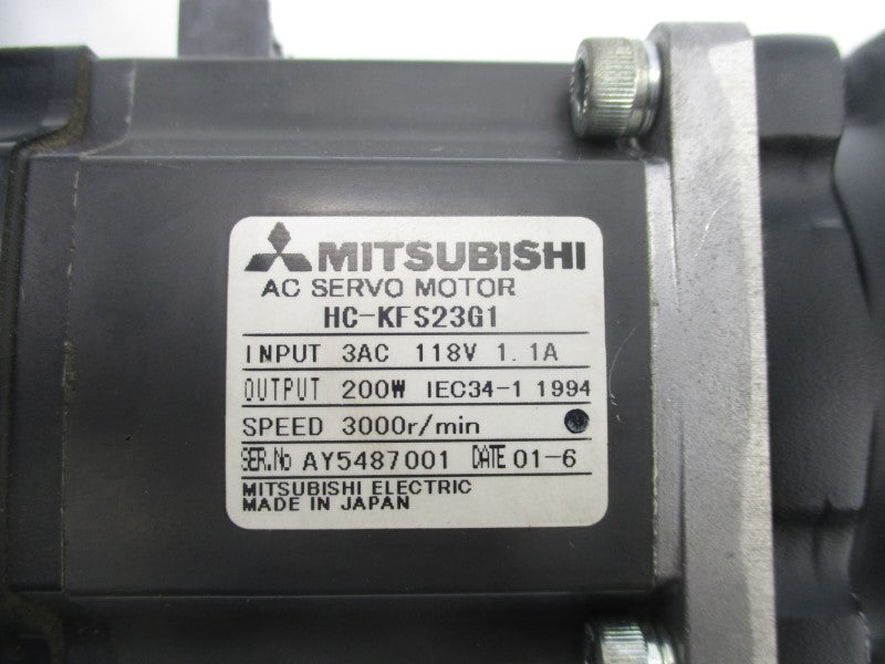 MITSUBISHI HC-KFS23G1 W/ K9012C 118VAC 1.1A NSNP