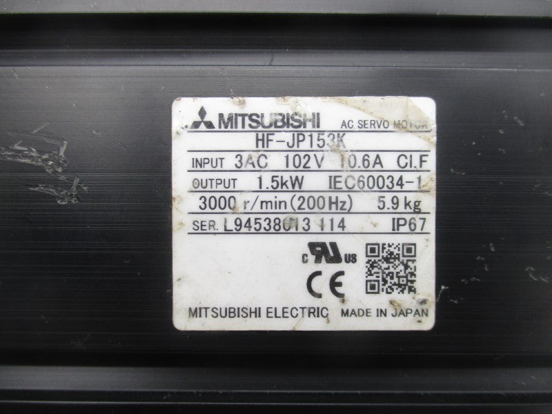 MITSUBISHI HF-JP153K 102VAC 10.6A UNMP